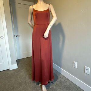 Celebrate DB Studio Cinnamon Long Formal Dress